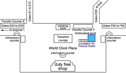 Map to Airport Hotel